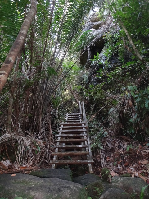 Quand il n'y a pas d'escalier naturel