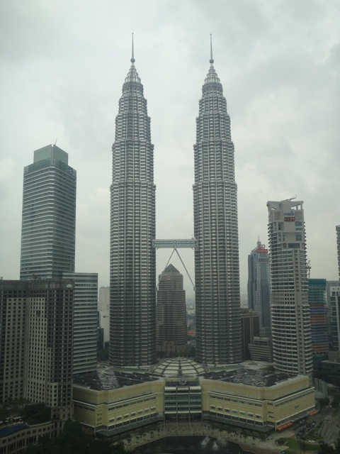 The Petronas towers