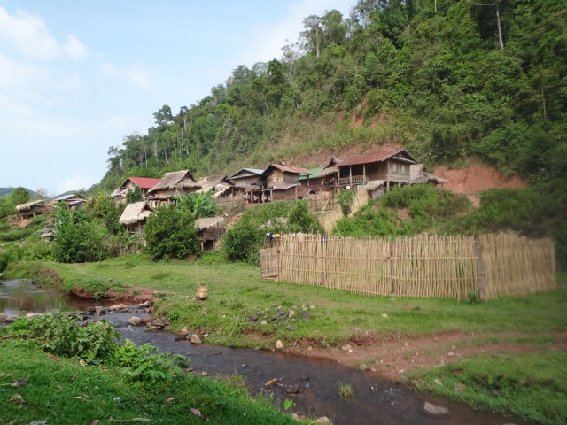 Le village de depart