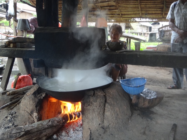 Fabrication des Rice nooddle