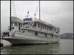 Notre bateau pour La baie D'Halong