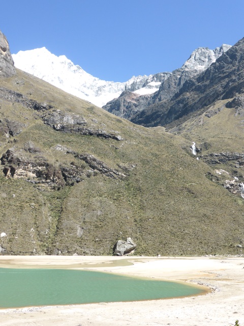 Au bout du désert, le lac