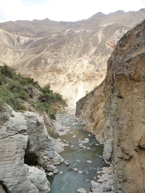 Le fond du canyon