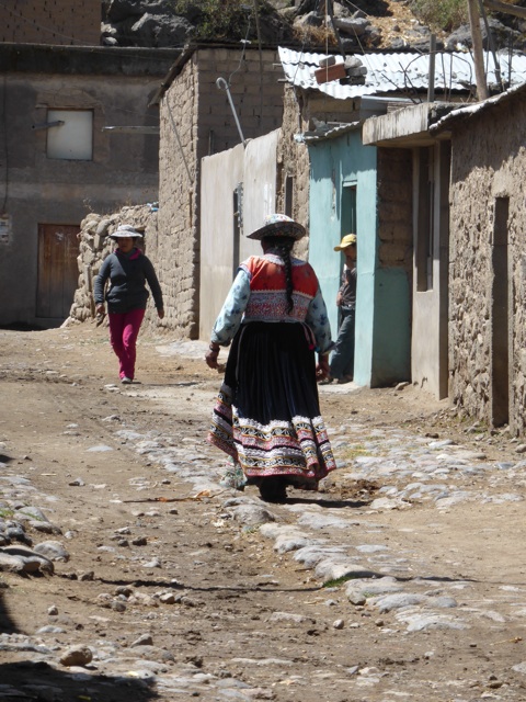 Dans les rues de Cabanaconde