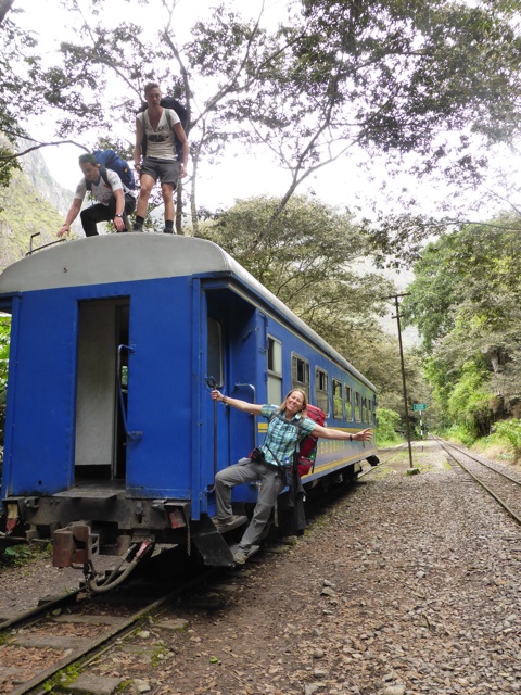 On a attaqué un train de Peru rail ...