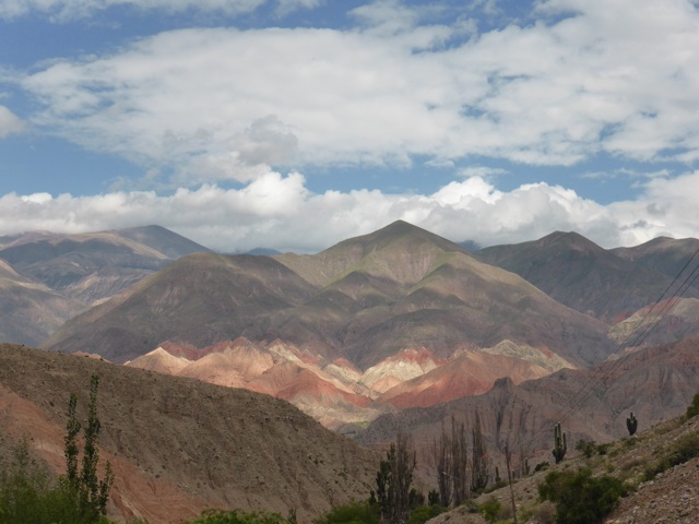 Les monts de toutes les couleurs