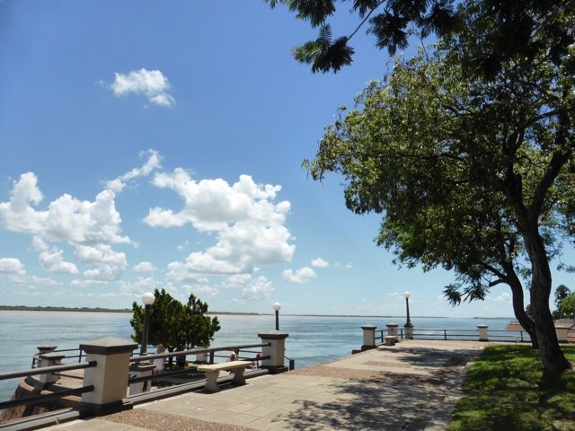 La promenade le long du Rio.