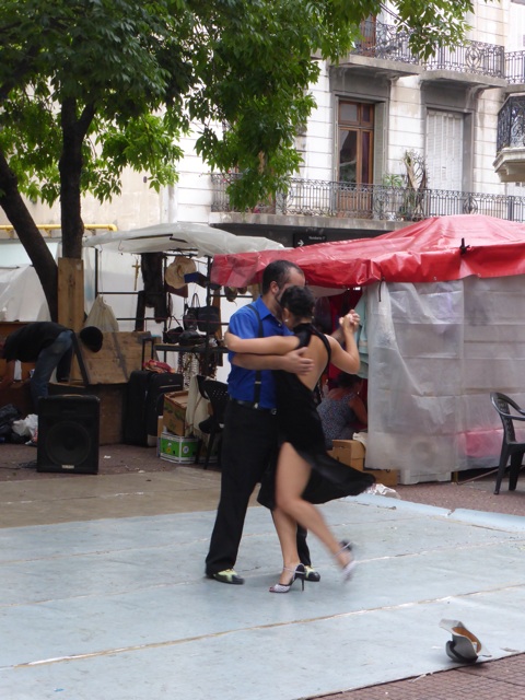 Démonstration de tango