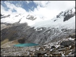 Lac émeraude et glacier