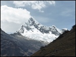 Un beau sommet plein de glace