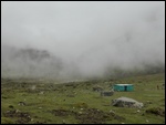 Nous avons déjeuner dans cette cabane