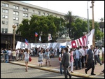 Manif devant le casa rosada